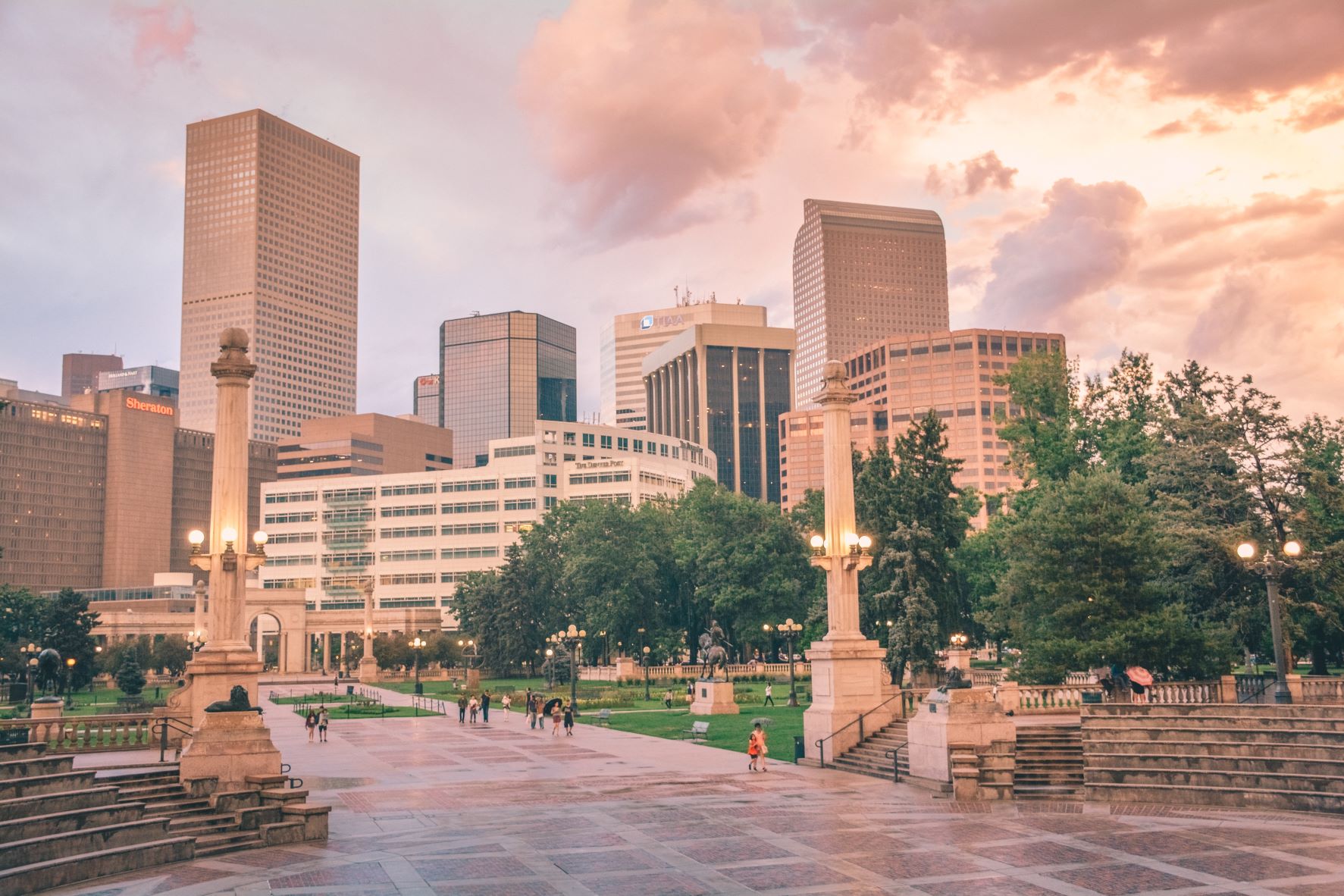 Downtown Denver city view