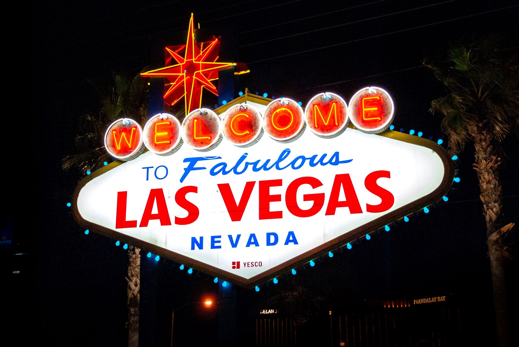 Welcome to Las Vegas sign